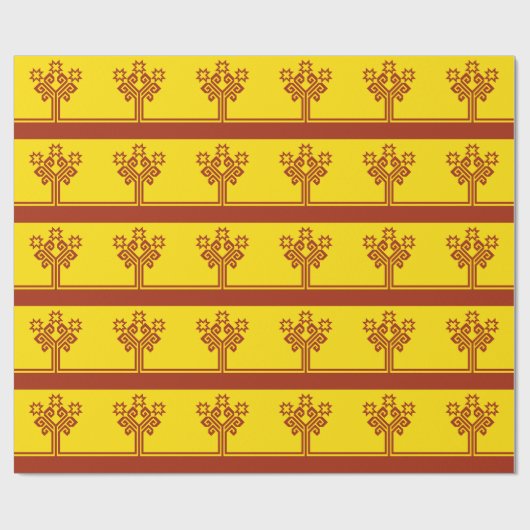Papier Cadeau Drapeau de Chuvashia (Plat)
