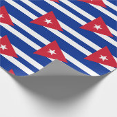 Papier Cadeau Drapeau de Cuba (Coin)