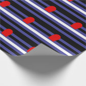 Papier Cadeau Drapeau de fierté cuir (Coin)