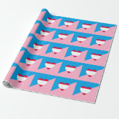 Papier Cadeau Drapeau de fierté de jeu d'âge (Déroulé)