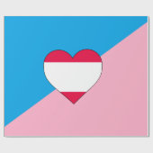 Papier Cadeau Drapeau de fierté de jeu d'âge (Plat)