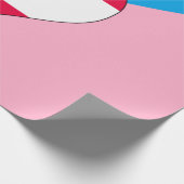 Papier Cadeau Drapeau de fierté de jeu d'âge (Coin)