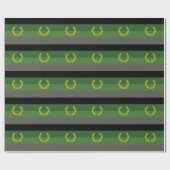 Papier Cadeau Drapeau de fierté de l'uniforme militaire (Plat)