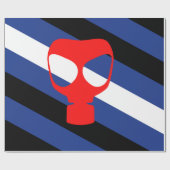 Papier Cadeau Drapeau de fierté de masque (Plat)