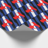 Papier Cadeau Drapeau de fierté de masque (Coin)