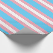 Papier Cadeau Drapeau de fierté de transsexuel - arc-en-ciel de (Coin)