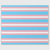 Papier Cadeau Drapeau de fierté de transsexuel - arc-en-ciel de (Plat)