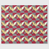 Papier Cadeau Drapeau de fierté Drag (Plat)