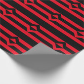 Papier Cadeau Drapeau de fierté du poing (Coin)