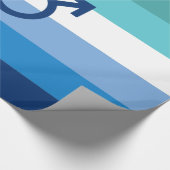 Papier Cadeau Drapeau de fierté gay MLM (Coin)