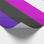 Papier Cadeau Drapeau de fierté genderfluid (Coin)