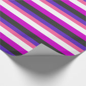 Papier Cadeau DRAPEAU DE Fierté GENDERFLUID (Coin)