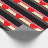 Papier Cadeau Drapeau de fierté grasse (Coin)