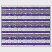 Papier Cadeau Drapeau de fierté Greygender Boho Géométrique Mod (Plat)