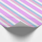 Papier Cadeau Drapeau de fierté intersexe (Coin)