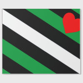 Papier Cadeau Drapeau de fierté Leather Boi (Plat)