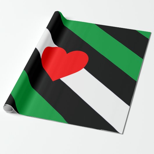 Papier Cadeau Drapeau de fierté Leather Boi (Déroulé)