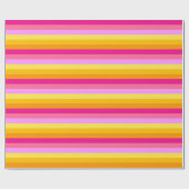 Papier Cadeau Drapeau de fierté lesbienne (Aube) (Plat)