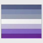 Papier Cadeau Drapeau de fierté lesbienne Butch (Plat)