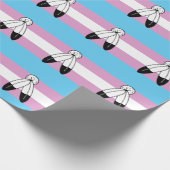 Papier Cadeau Drapeau de fierté trans bispirituel (Coin)