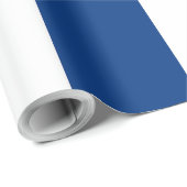 Papier Cadeau Drapeau de Finlande (Coin rond)