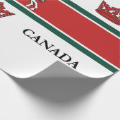 Papier Cadeau Drapeau de Guelph (Ontario, Canada) (Coin)