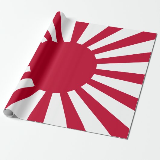 Papier Cadeau Drapeau de guerre impérial du Japon (Déroulé)