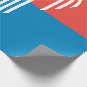 Papier Cadeau Drapeau de Kansas City (Missouri) (Coin)