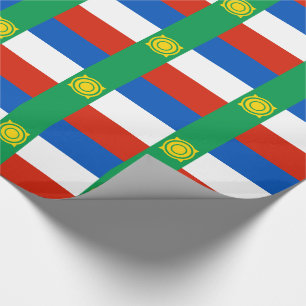 Papier Cadeau Drapeau de Khakassie