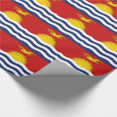 Papier Cadeau Drapeau de Kiribati (Coin)