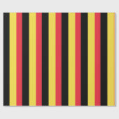 Papier Cadeau Drapeau de la Belgique (Plat)