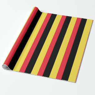 Papier Cadeau Drapeau de la Belgique