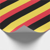 Papier Cadeau Drapeau de la Belgique (Coin)