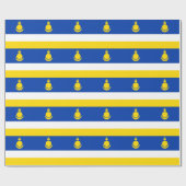 Papier Cadeau Drapeau de la Buryatia patriotique (Plat)