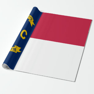 Papier Cadeau Drapeau de la Caroline du Nord