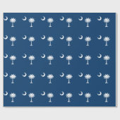 Papier Cadeau Drapeau de la Caroline du Sud (Plat)