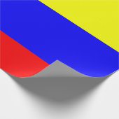 Papier Cadeau Drapeau de la Colombie (Coin)