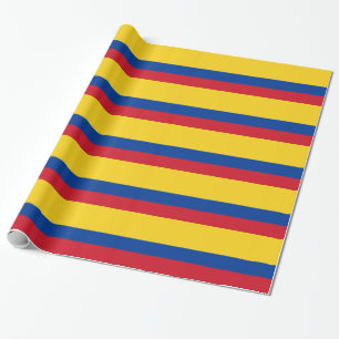 Papier Cadeau Drapeau de la Colombie