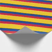 Papier Cadeau Drapeau de la Colombie - le Bandera De Colombie (Coin)