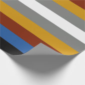 Papier Cadeau Drapeau de la fierté des freaks (Coin)