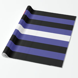 Papier Cadeau Drapeau de la Fierté en cuir