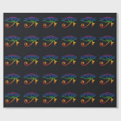 Papier Cadeau Drapeau de la fierté gay goth (Plat)