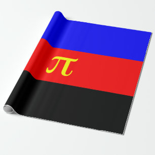 Papier Cadeau Drapeau de la Fierté polyamérale