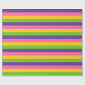 Papier Cadeau Drapeau de la fierté sapphique (Plat)