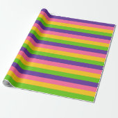 Papier Cadeau Drapeau de la fierté sapphique (Déroulé)