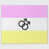 Papier Cadeau Drapeau de la Fierté Twink (Plat)