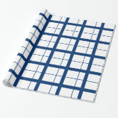 Papier Cadeau Drapeau de la Finlande (Déroulé)