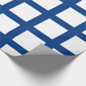 Papier Cadeau Drapeau de la Finlande (Coin)