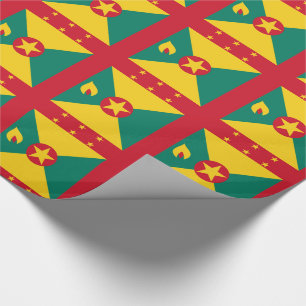 Papier Cadeau Drapeau de la Grenade