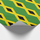 Papier Cadeau Drapeau de la Jamaïque (Coin)